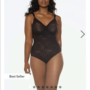 Bali Lace N Smooth Body Briefer Shaper Firm - 36D